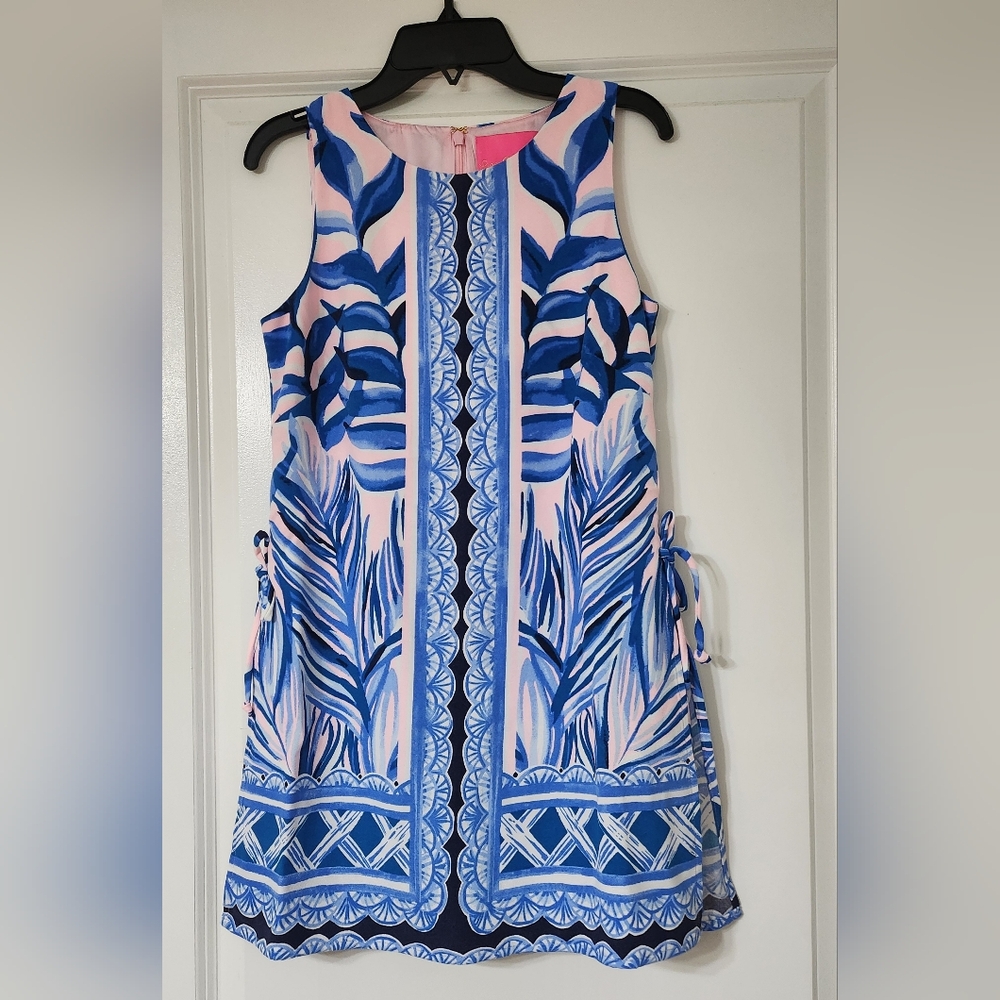 Lilly Pulitzer Donna Romper Pink Tropics Tint Size 00 NWT